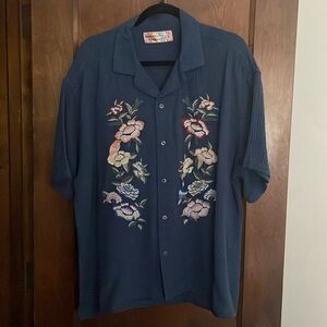 Summer Linen Camp Collar Shirt